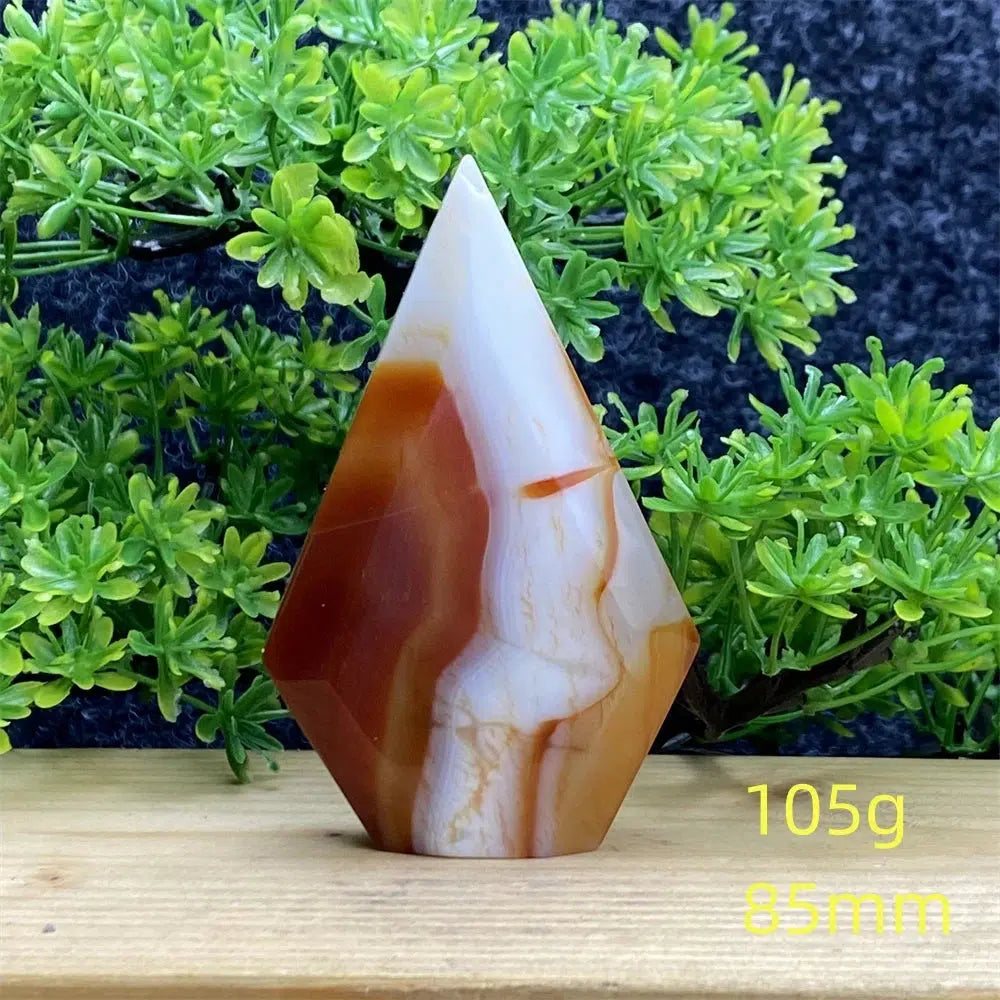 Carnelian Red Agate Torch Freeform