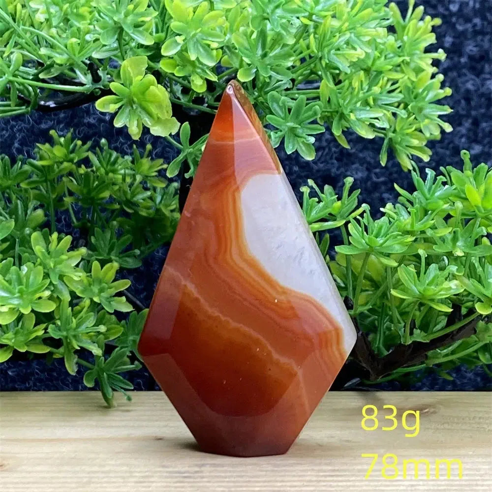 Carnelian Red Agate Torch Freeform