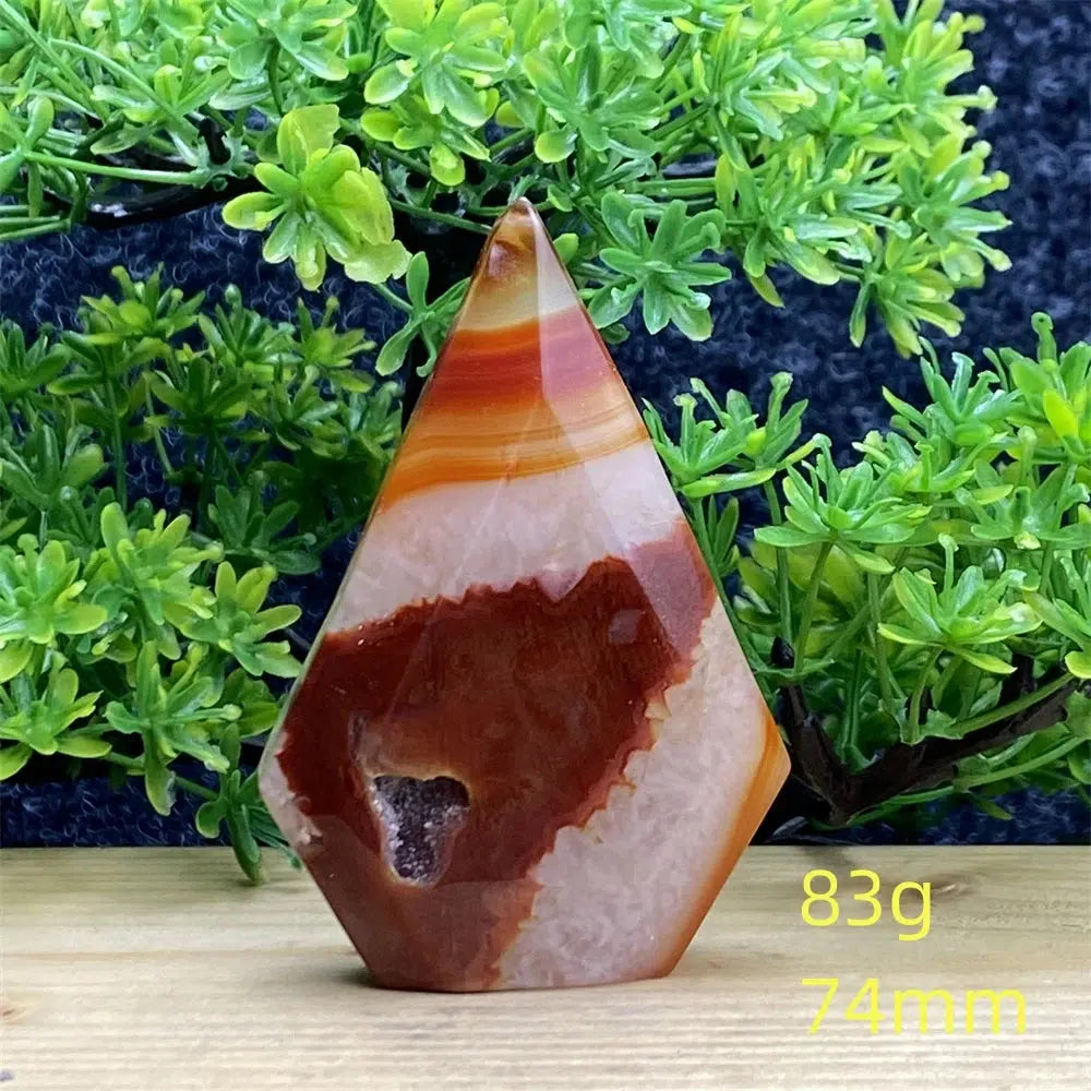 Carnelian Red Agate Torch Freeform