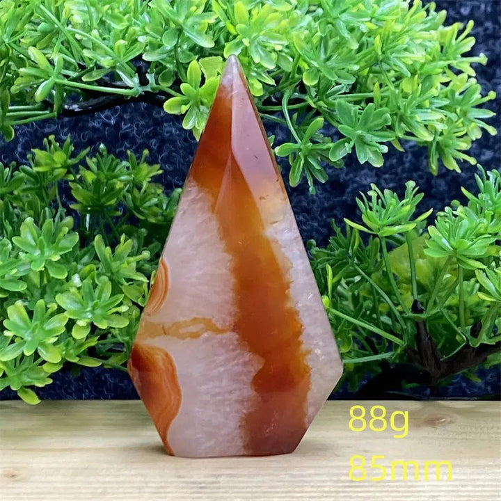 Carnelian Red Agate Torch Freeform