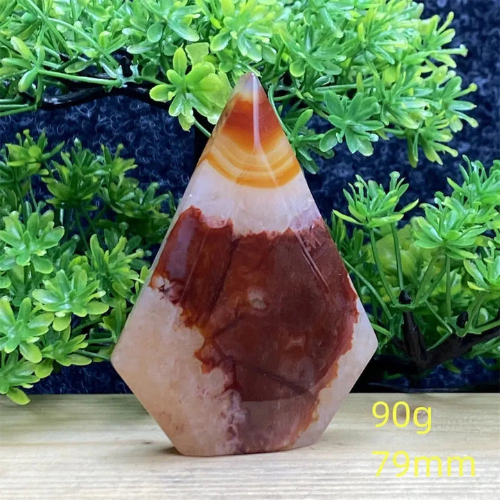 Carnelian Red Agate Torch Freeform