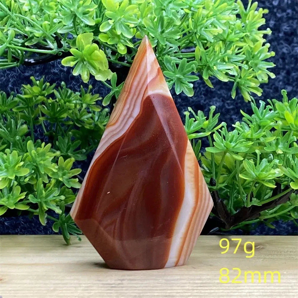 Carnelian Red Agate Torch Freeform