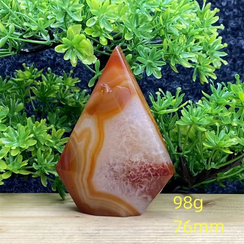 Carnelian Red Agate Torch Freeform