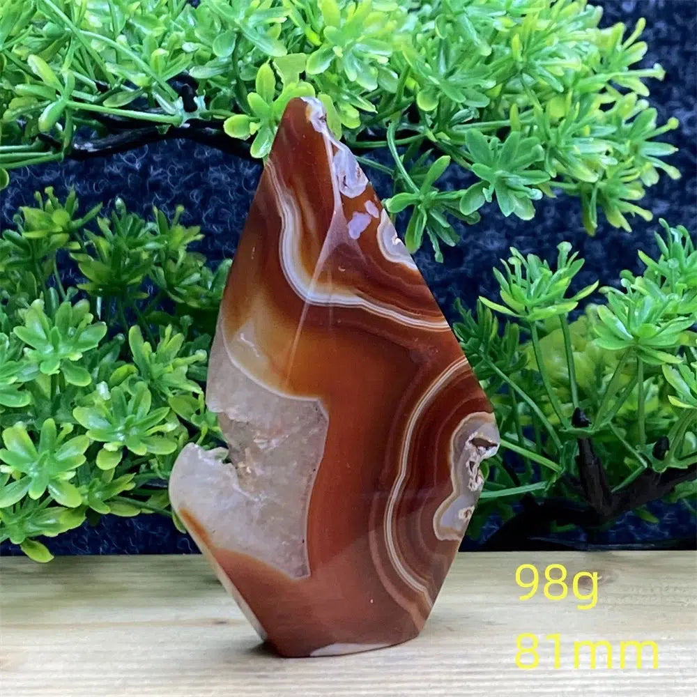 Carnelian Red Agate Torch Freeform