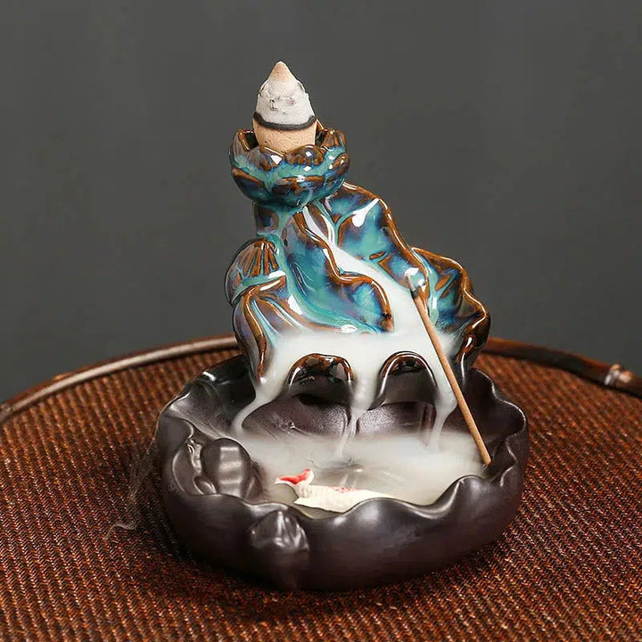 Ceramic Back-flow Incense Decorative Burner