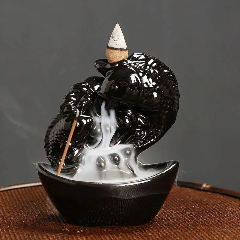 Ceramic Back-flow Incense Decorative Burner