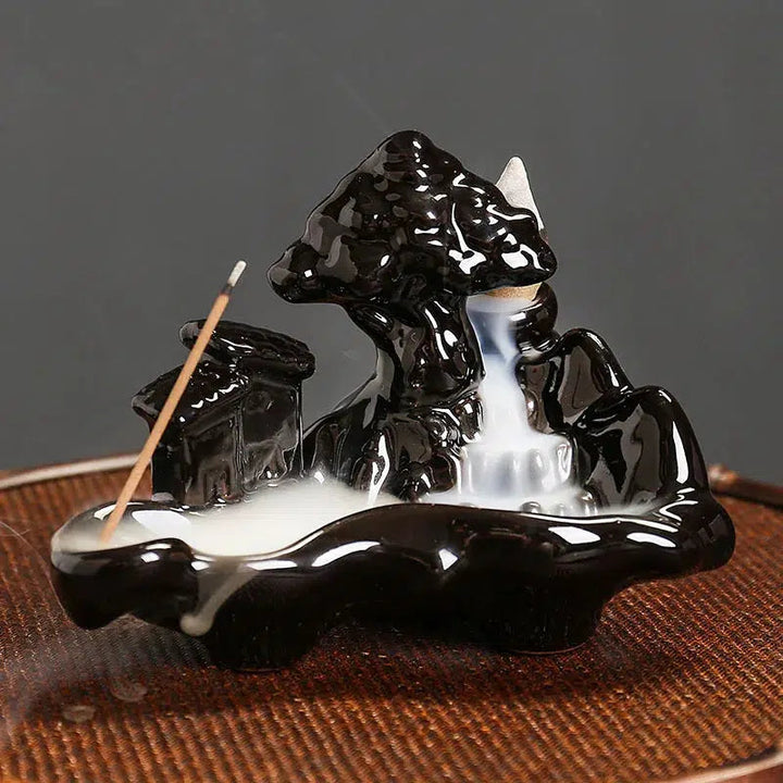 Ceramic Back-flow Incense Decorative Burner