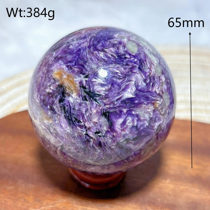 Charoite Crystal Sphere Rare