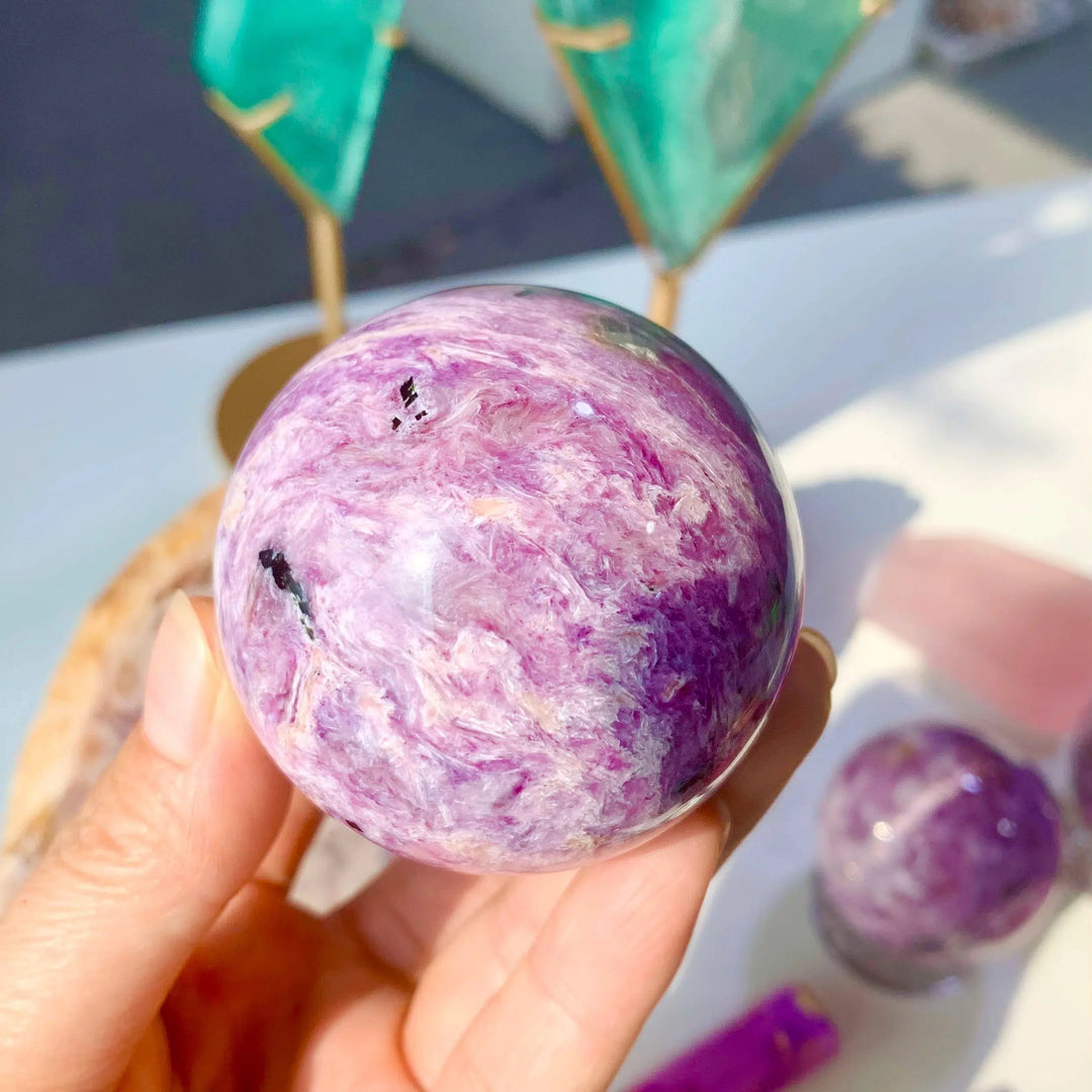 Charoite Sphere ‘Rare’