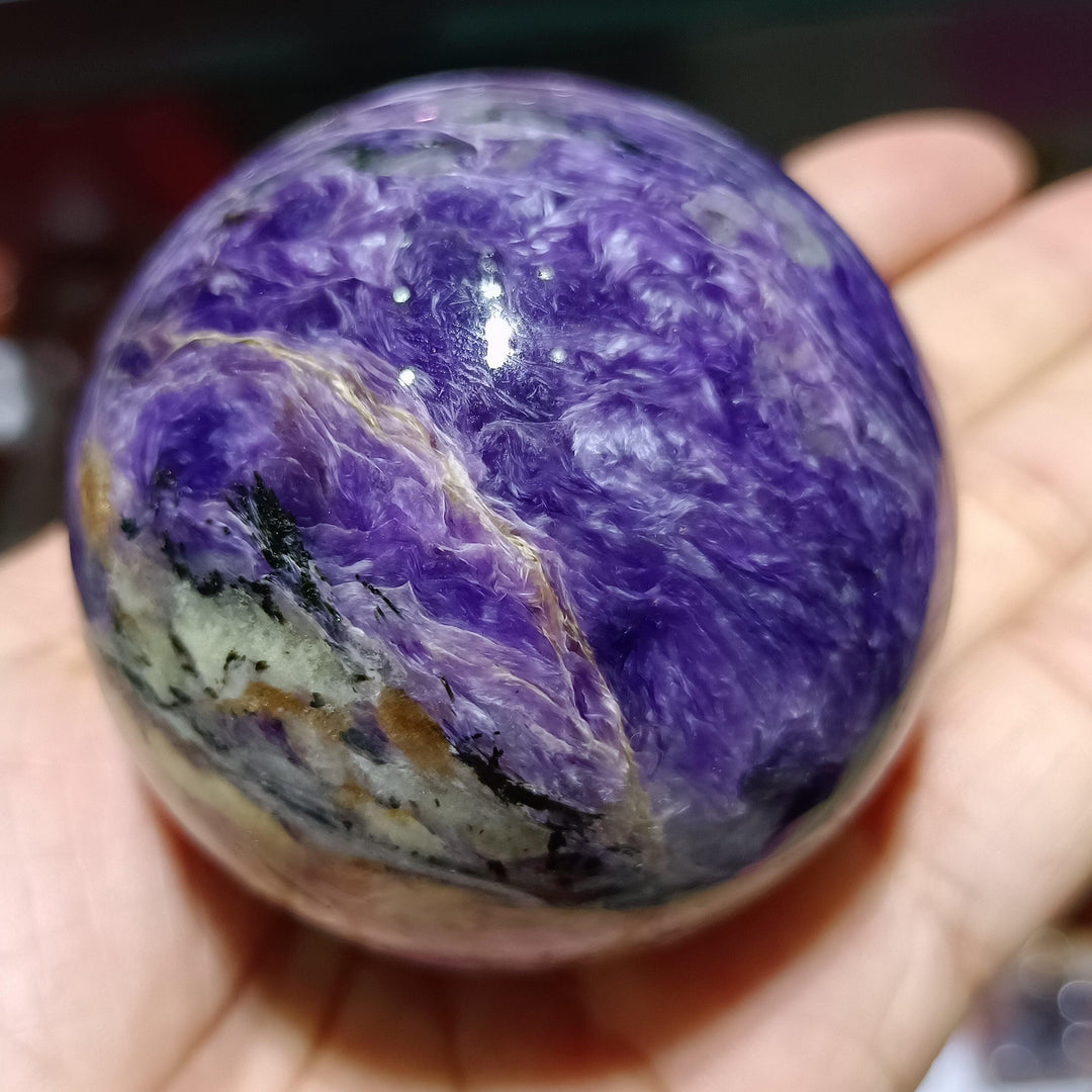 Charoite Sphere