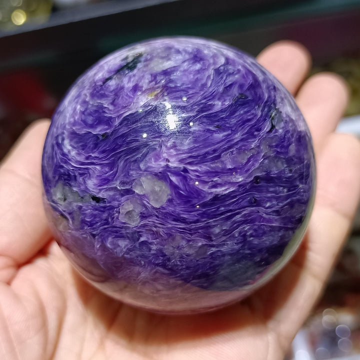 Charoite Sphere