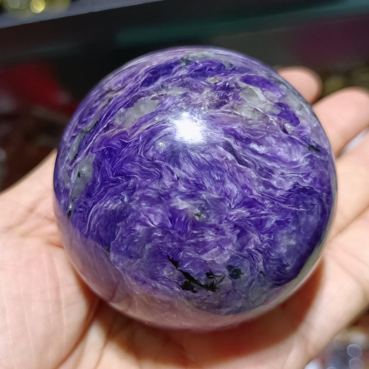 Charoite Sphere