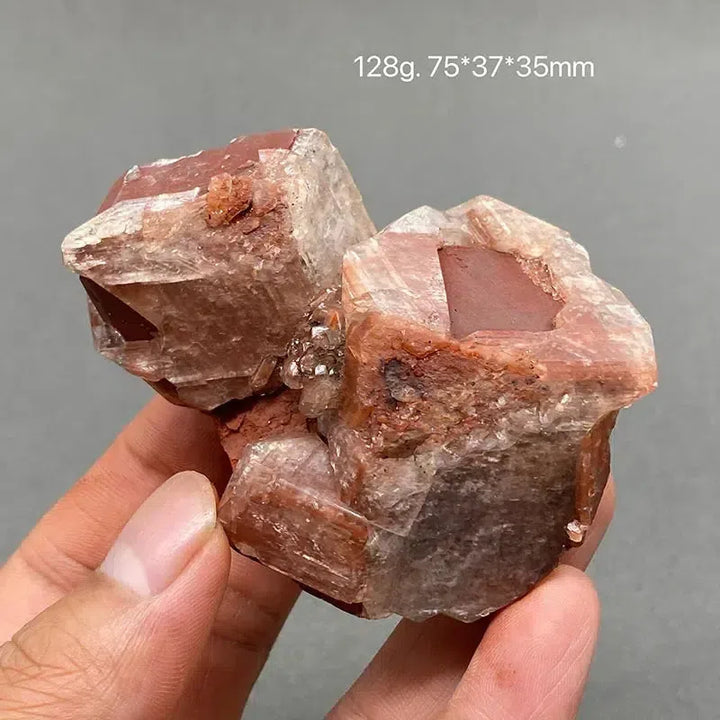 Chocolate Calcite Stacked Cluster