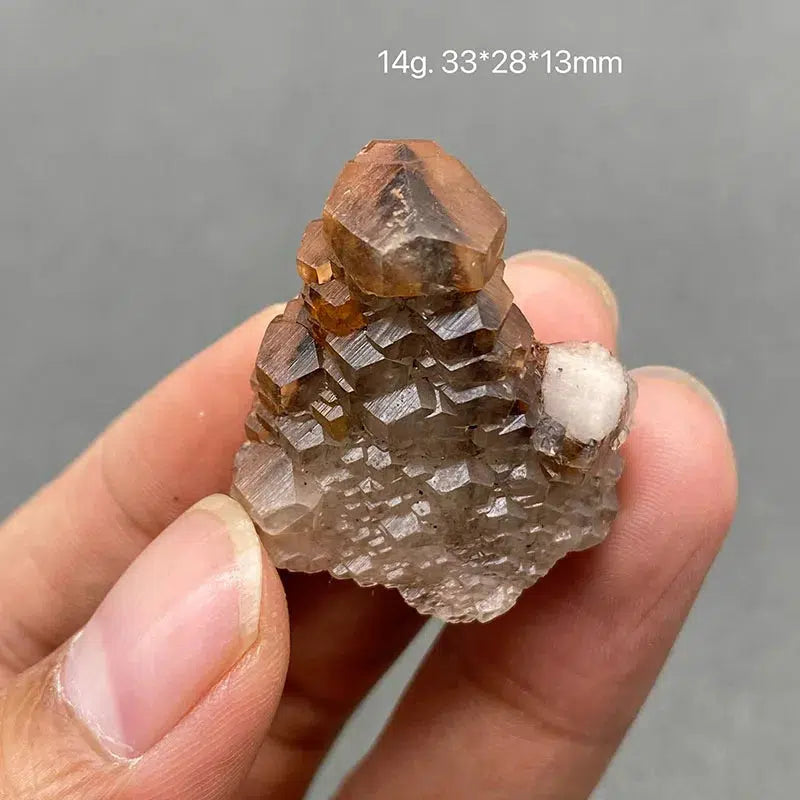 Chocolate Column Calcite