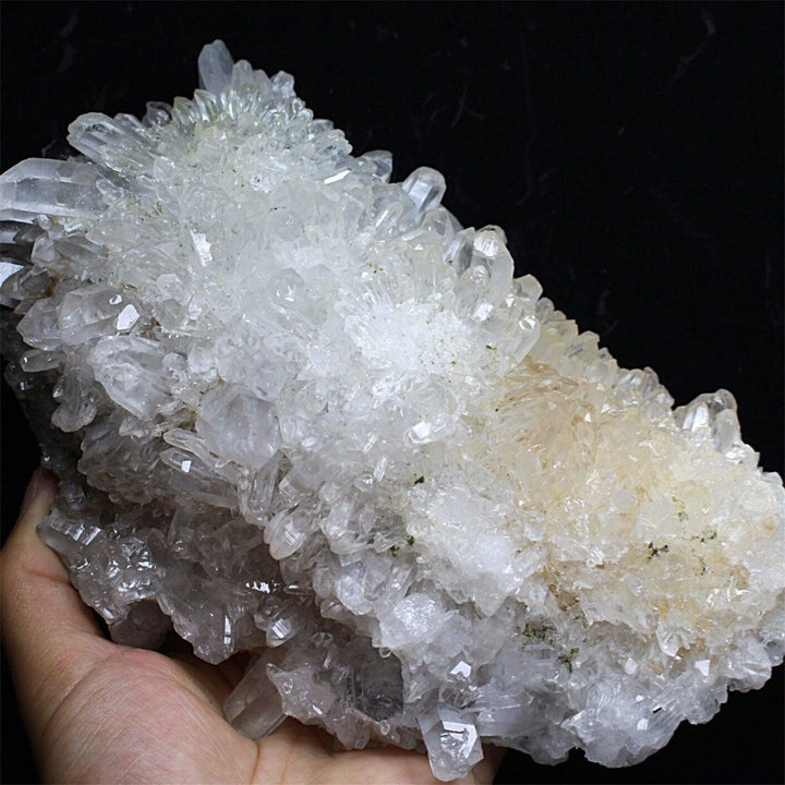 Chrysanthemum Quartz Crystal Cluster