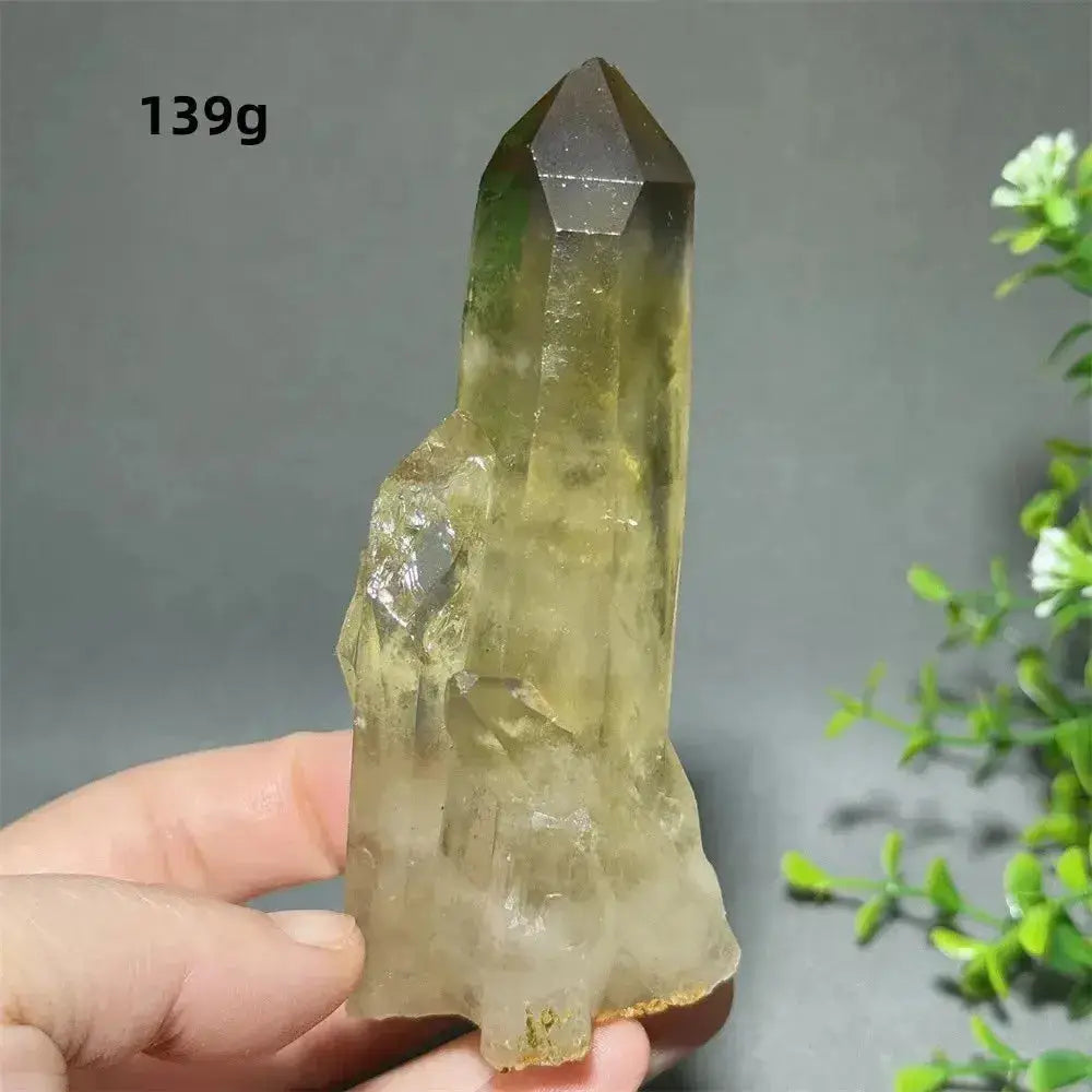 Citrine Crystal Clusters for Home Decor - Uplift Your Space Naturally-Points-Ali-Citrine-D10 139g-Crystal Destiny