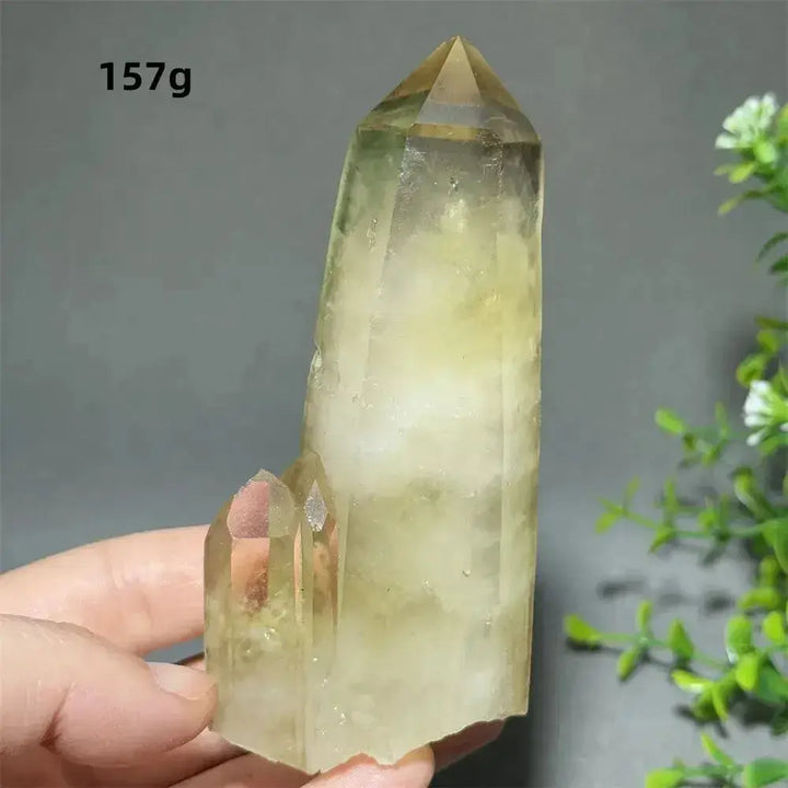 Citrine Crystal Clusters for Home Decor - Uplift Your Space Naturally-Points-Ali-Citrine-D14 157g-Crystal Destiny