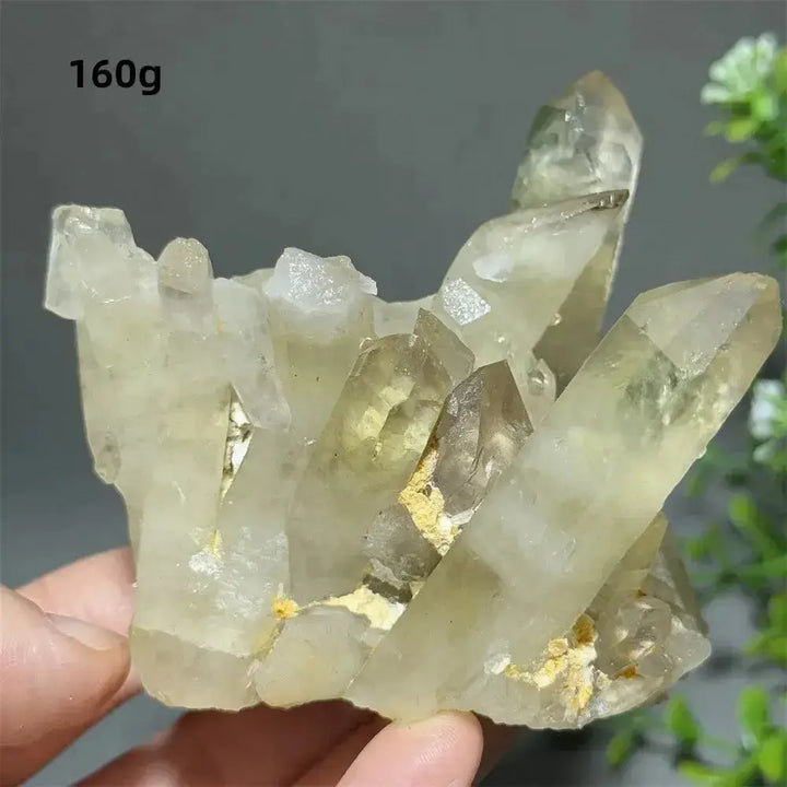 Citrine Crystal Clusters for Home Decor - Uplift Your Space Naturally-Points-Ali-Citrine-D27 160g-Crystal Destiny