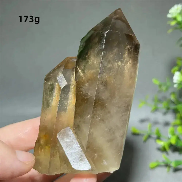 Citrine Crystal Clusters for Home Decor - Uplift Your Space Naturally-Points-Ali-Citrine-D3 173g-Crystal Destiny