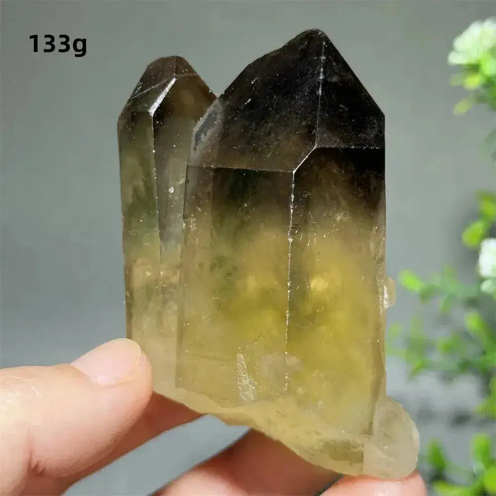 Citrine Crystal Clusters for Home Decor - Uplift Your Space Naturally-Points-Ali-Citrine-D32 133g-Crystal Destiny