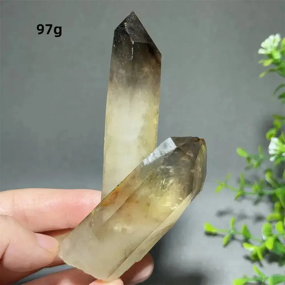 Citrine Crystal Clusters for Home Decor - Uplift Your Space Naturally-Points-Ali-Citrine-D6 97g-Crystal Destiny