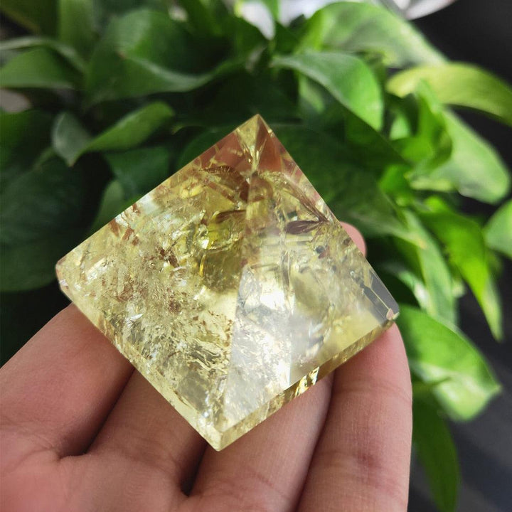 Citrine Crystal Pyramid