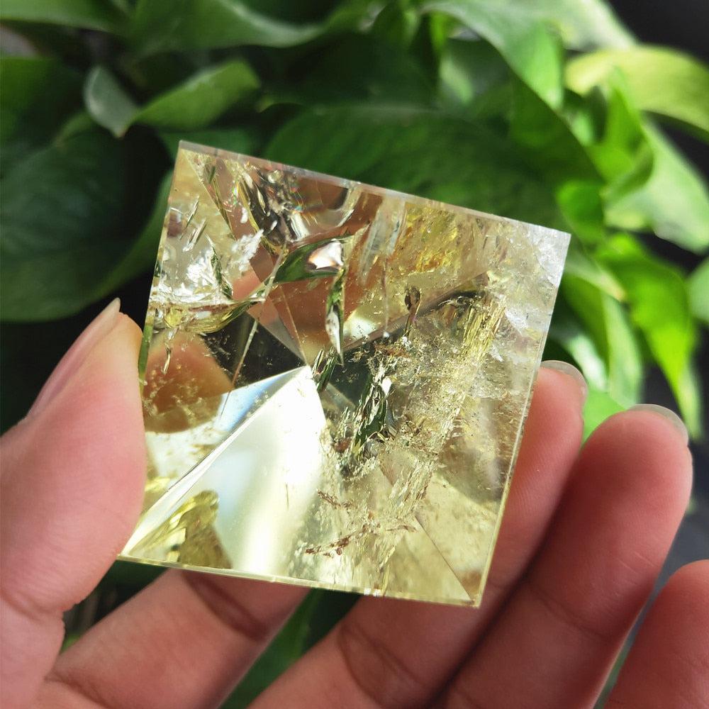 Citrine Crystal Pyramid