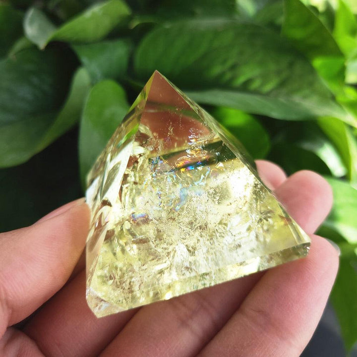 Citrine Crystal Pyramid