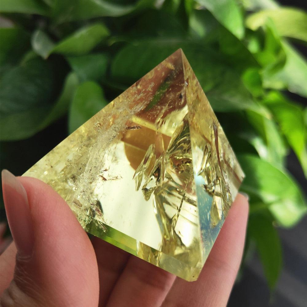 Citrine Crystal Pyramid