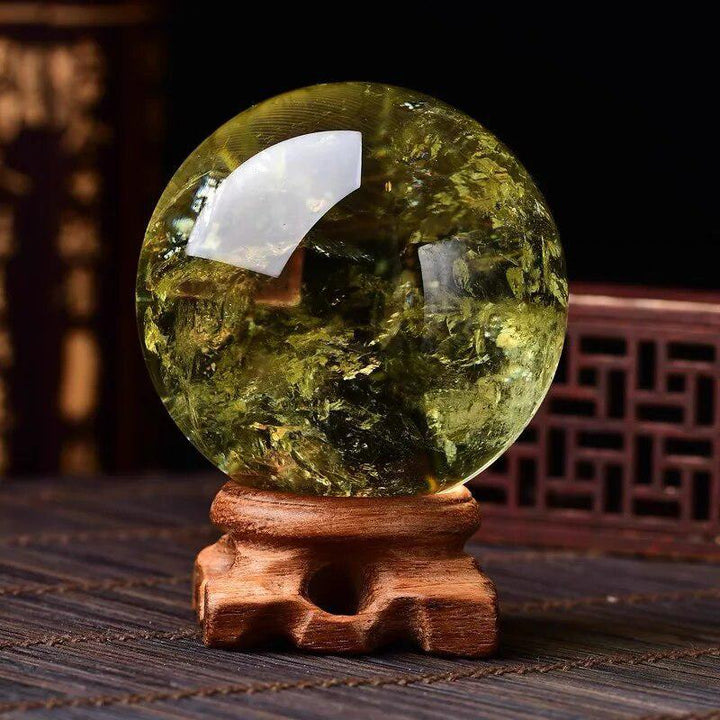 Citrine Crystal Sphere