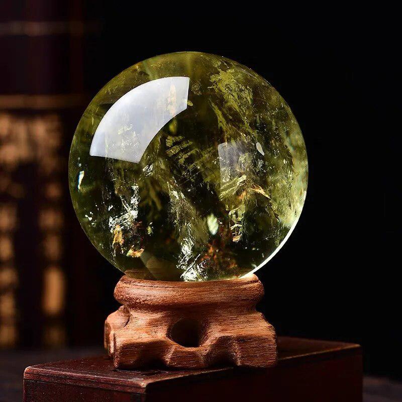 Citrine Crystal Sphere