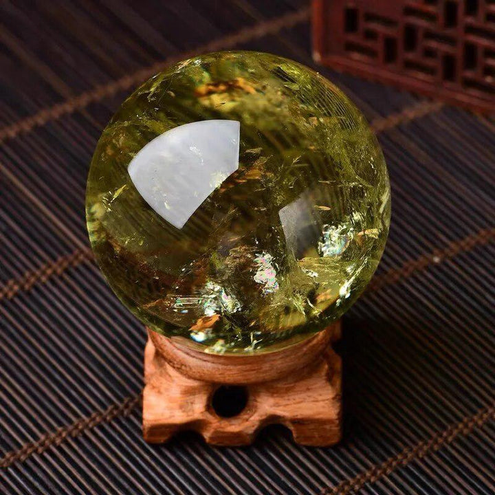 Citrine Crystal Sphere