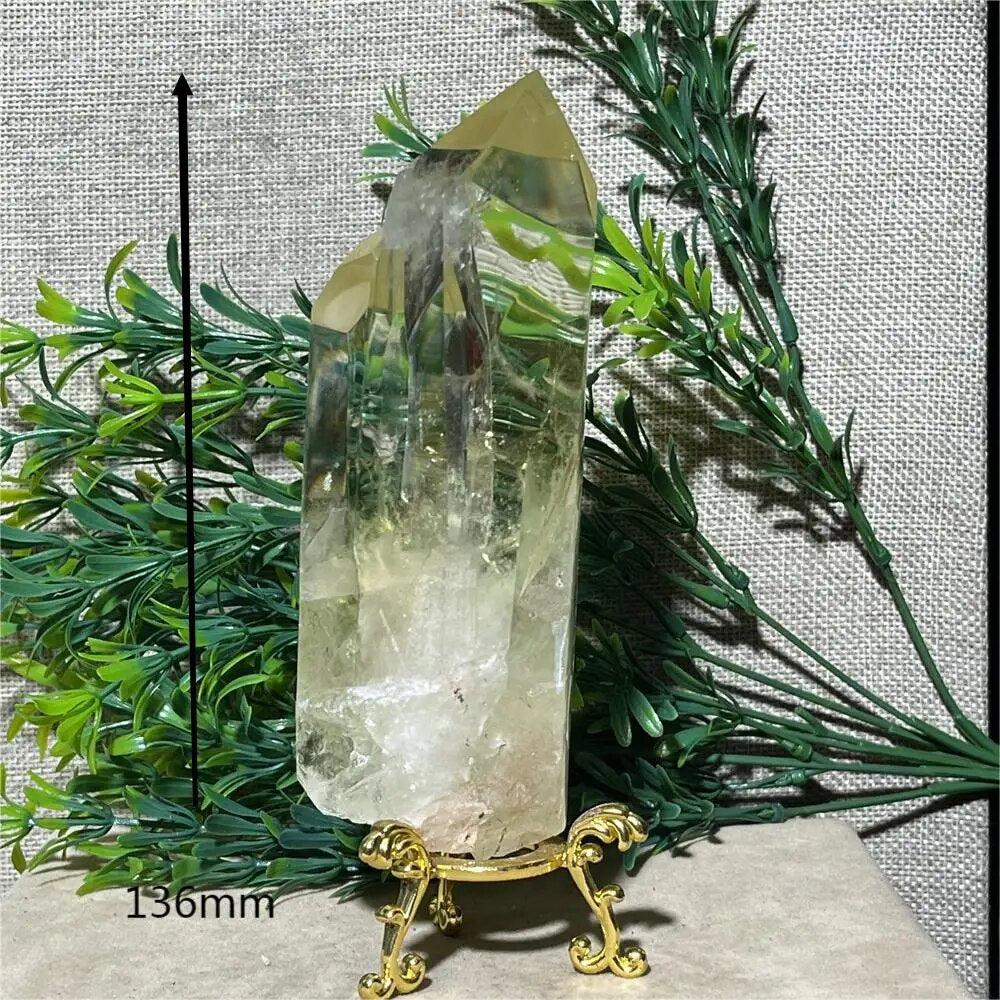 Citrine Double Point Freeform + Stand