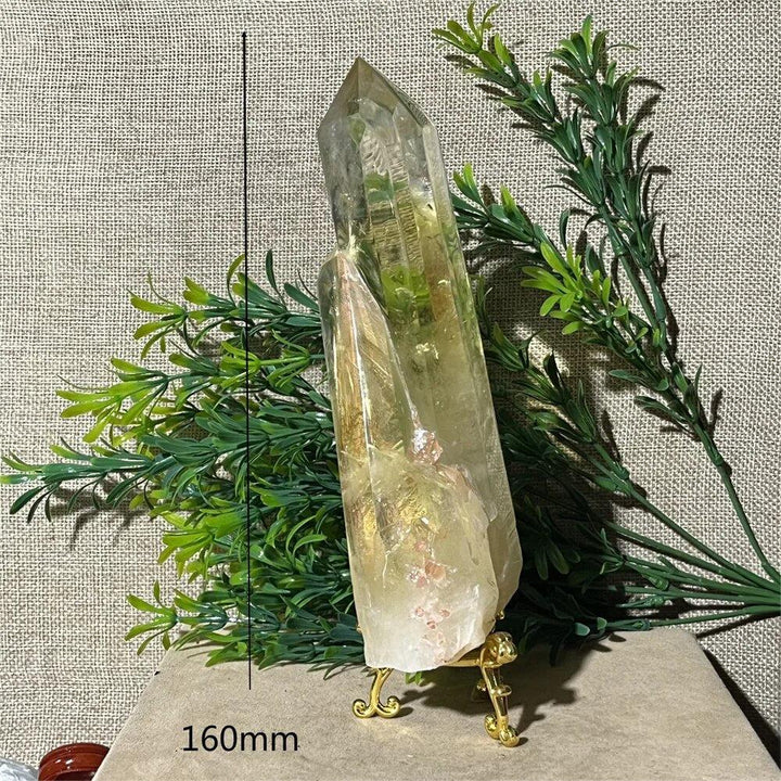 Citrine Double Point Freeform + Stand