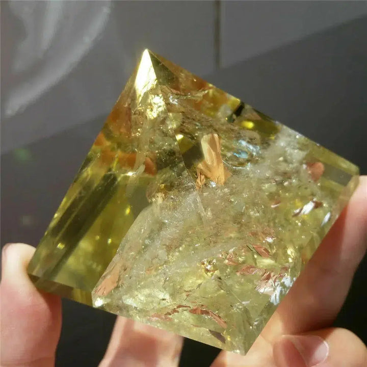 Citrine Pyramid