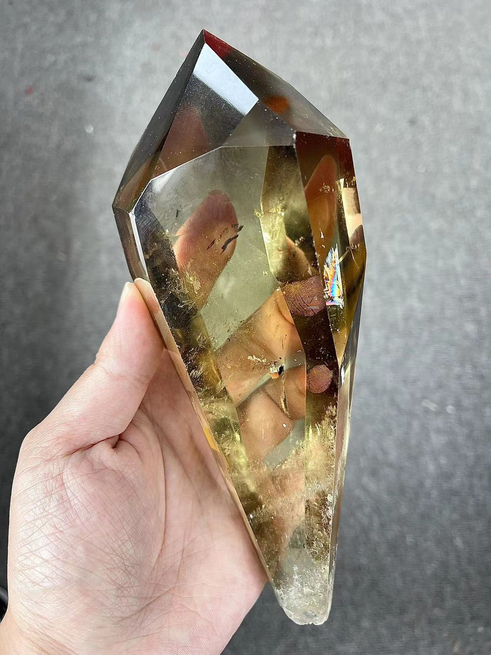 Citrine Quartz Point