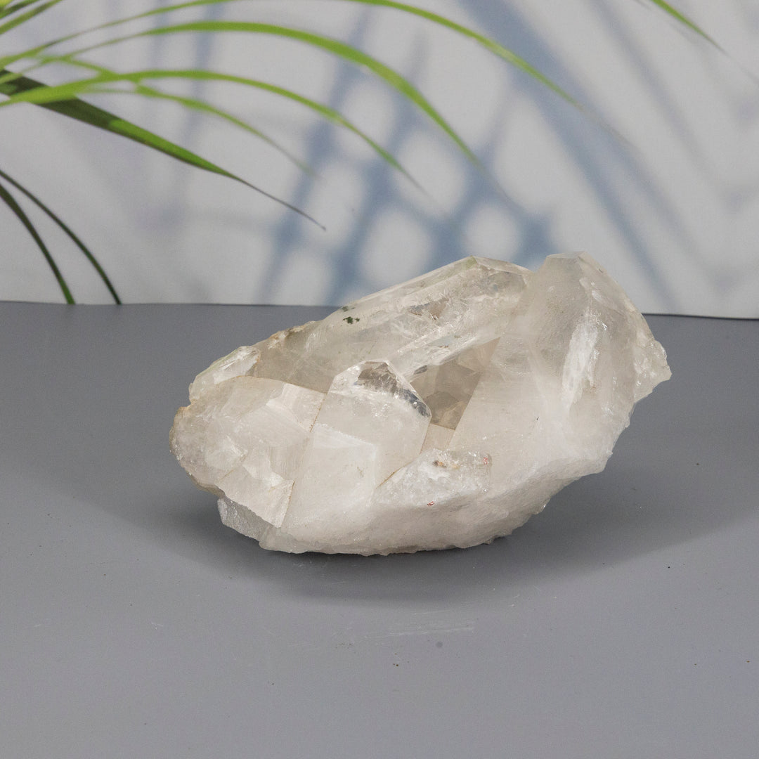 Clear Himalayan High Altitude Quartz Cluster-Clusters-Crystal Destiny-Clear Quartz-1054g - 5.50"L x 5.00"W x 3.50"H-Crystal Destiny