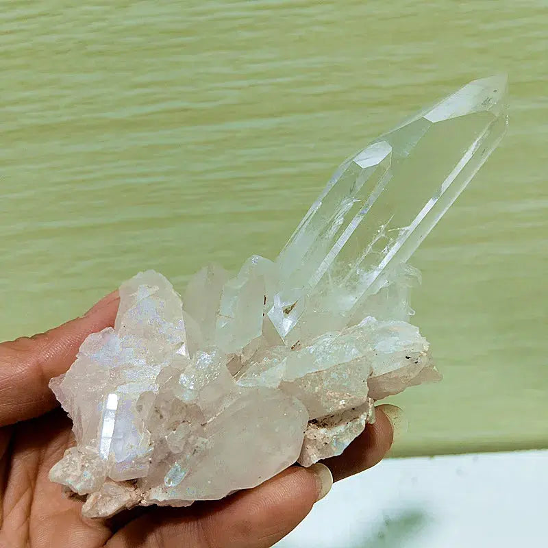 Clear Quartz Crystal Cluster