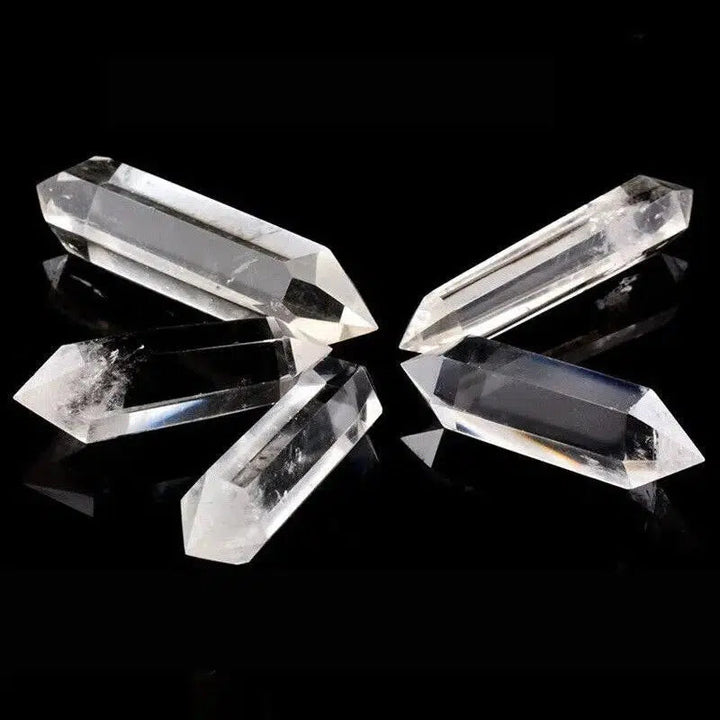 Clear Quartz Crystal Double Terminated Point