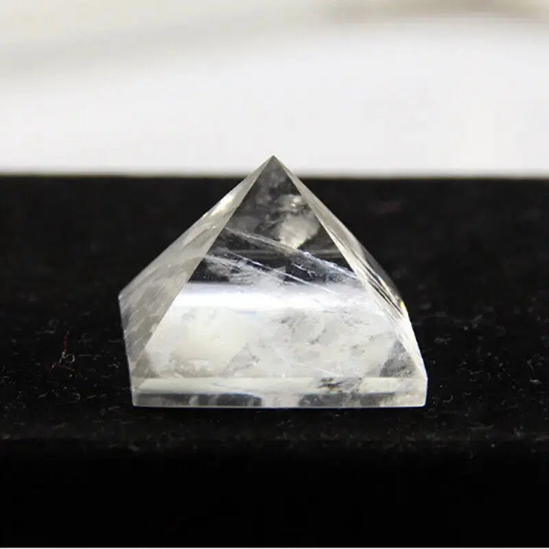 Clear Quartz Crystal Pyramid