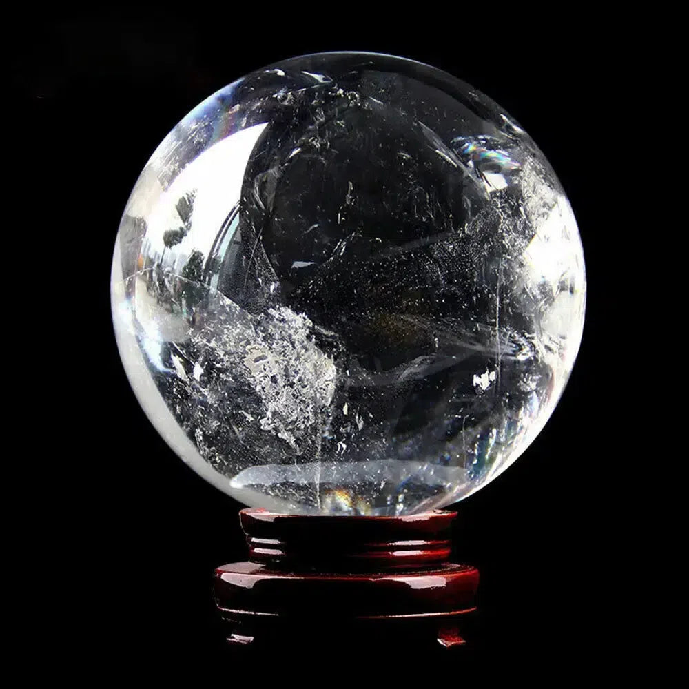 Clear Quartz Crystal Sphere