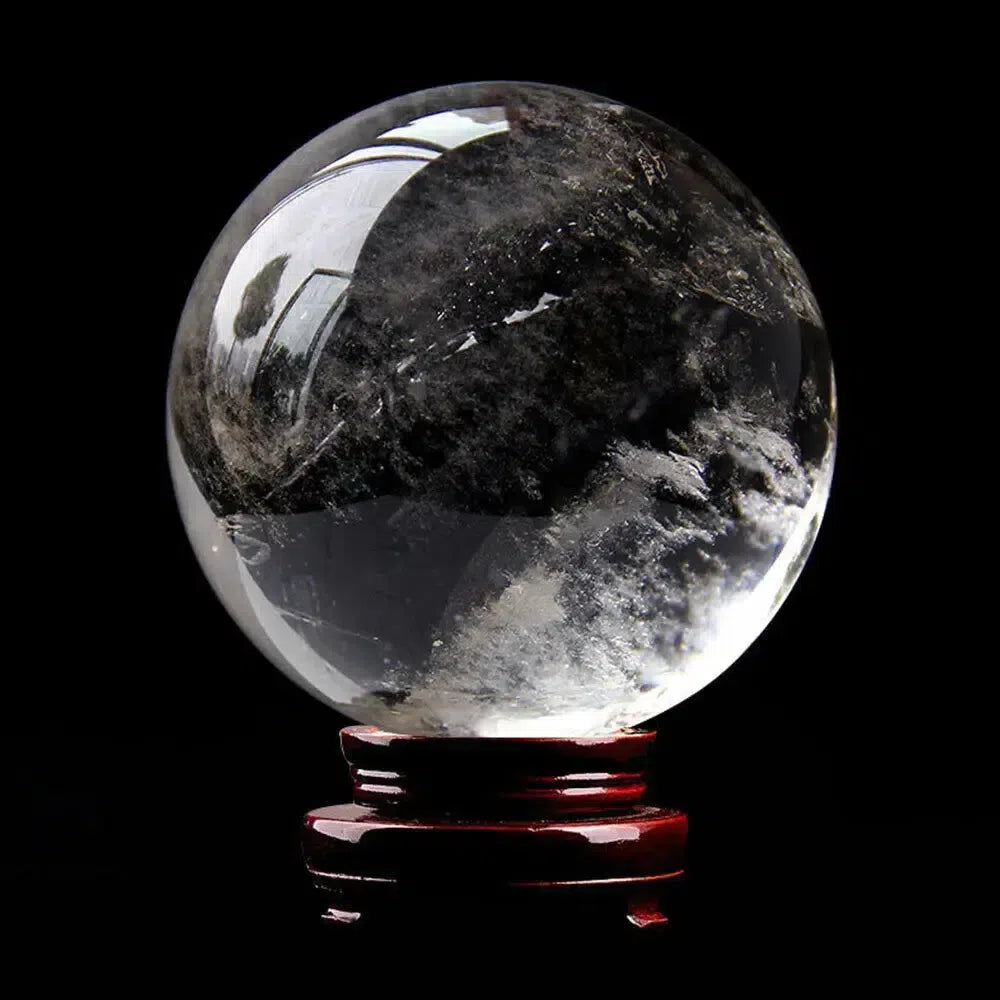 Clear Quartz Crystal Sphere