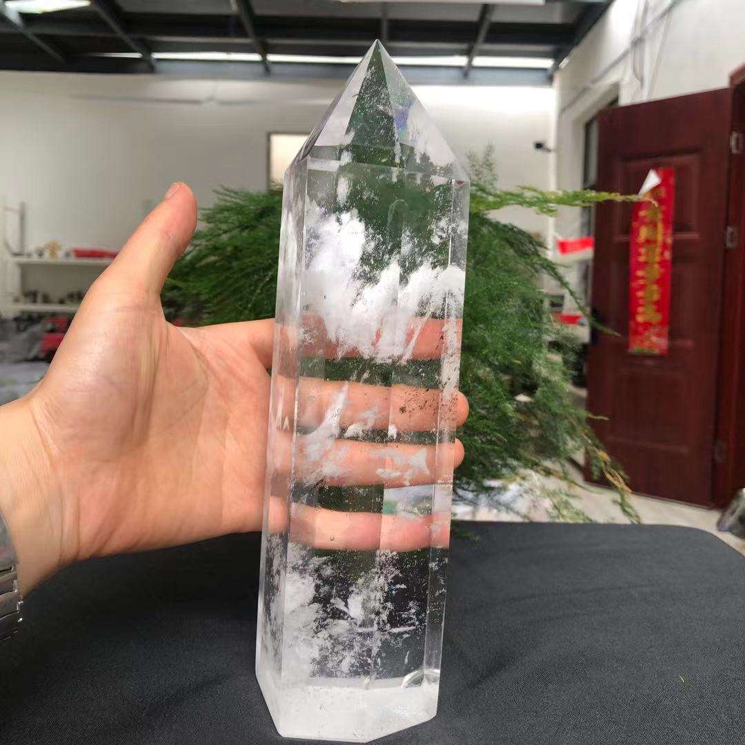 Clear Quartz Crystal Tower