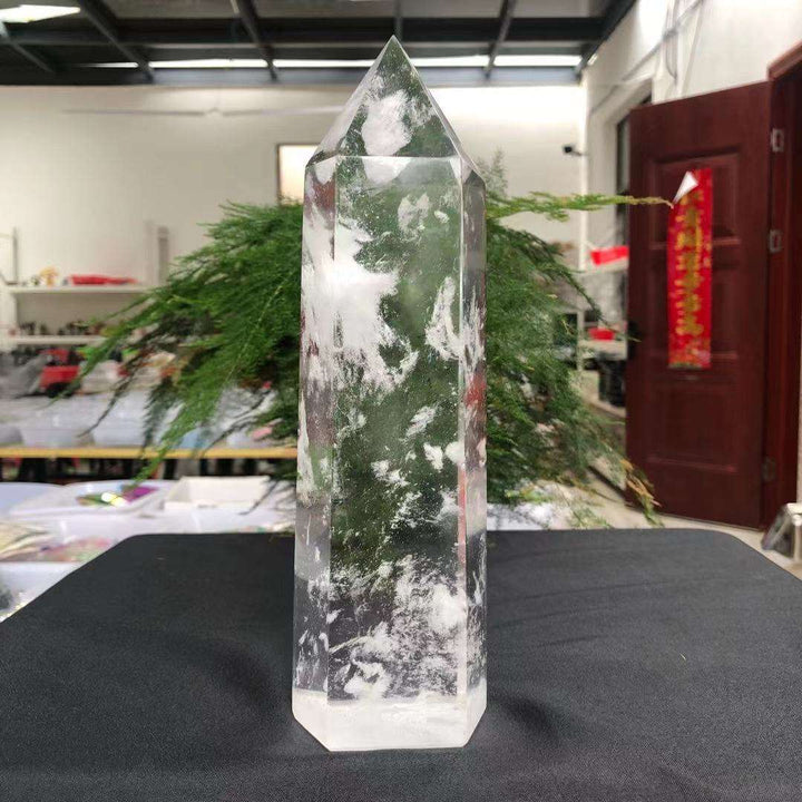 Clear Quartz Crystal Tower