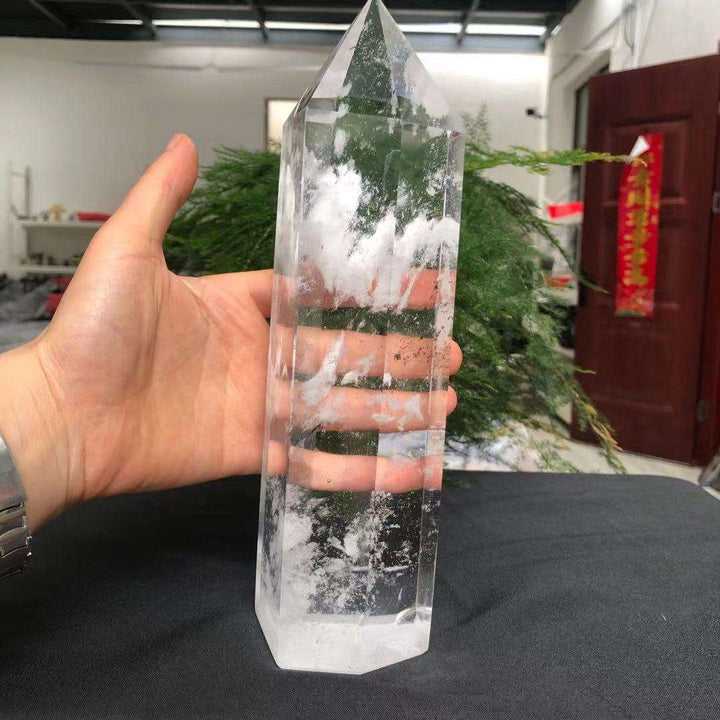 Clear Quartz Crystal Tower