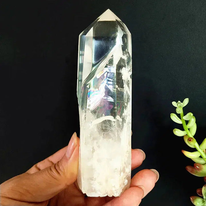 Clear Quartz Crystal Tower