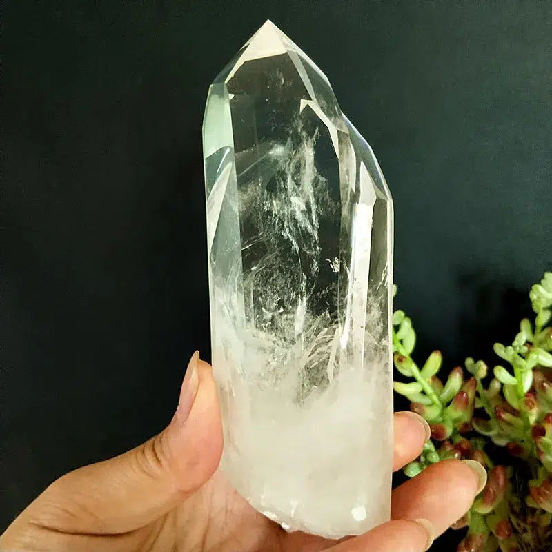 Clear Quartz Crystal Tower