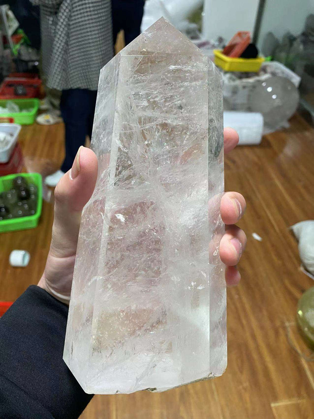 Clear Quartz Obelisk