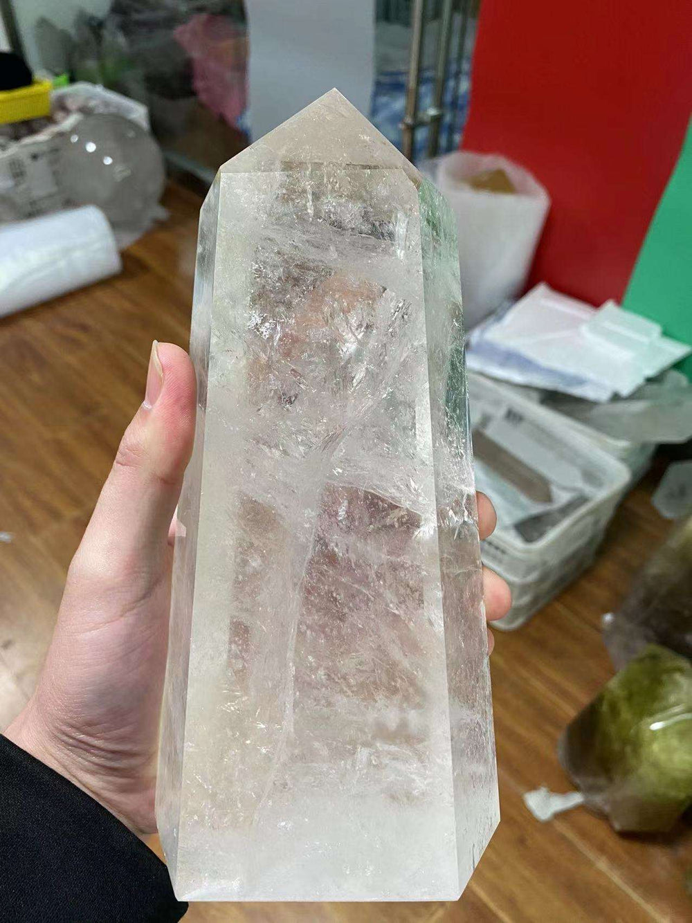 Clear Quartz Obelisk