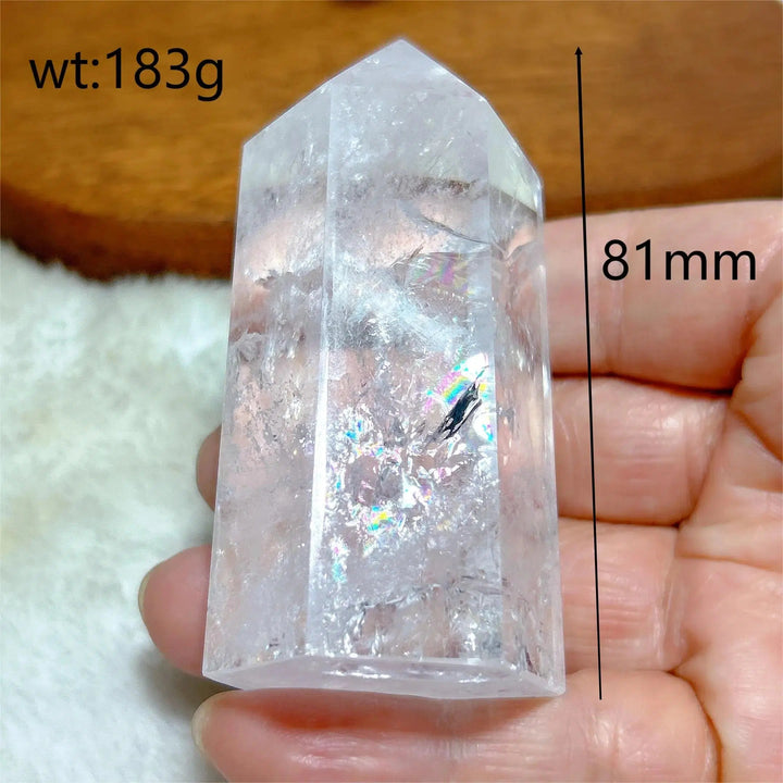 Clear Quartz ‘Rainbow, Tower